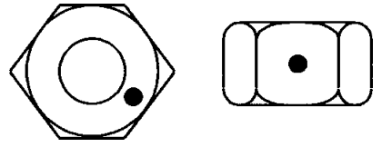 Significant Surfaces on Internally Threaded Fasteners