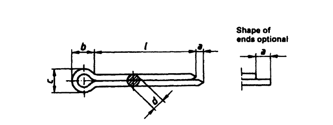 IS 549 Split Pins IS 549 Split Pins