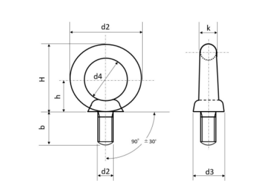 Eyebolt JIS B 1168